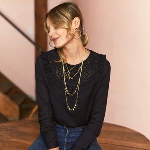 NWT Sezane Caitlin Blouse
